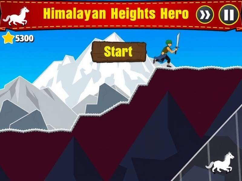Himalayan Heights Hero Game Screenshot